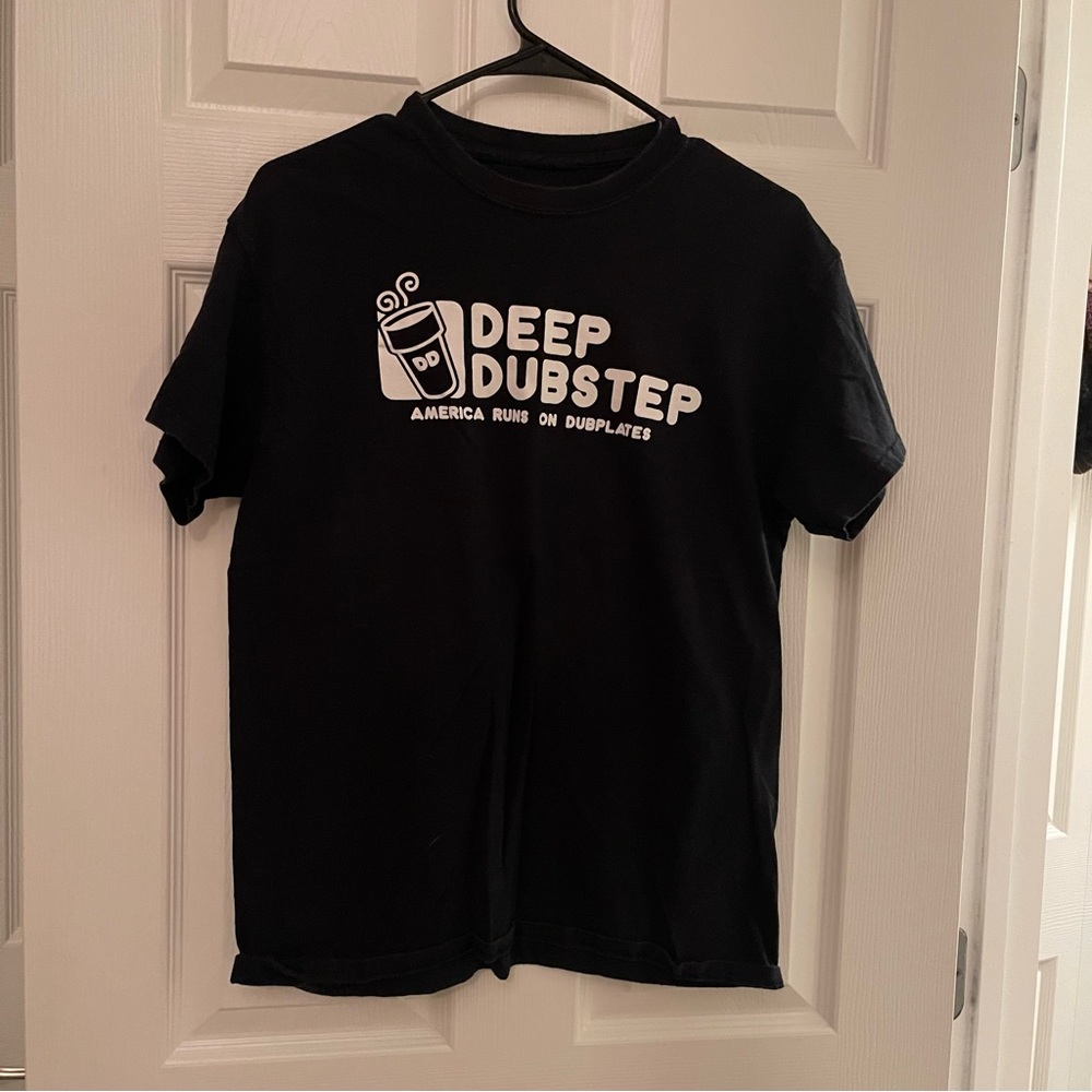 black dubstep t-shirt edm festival